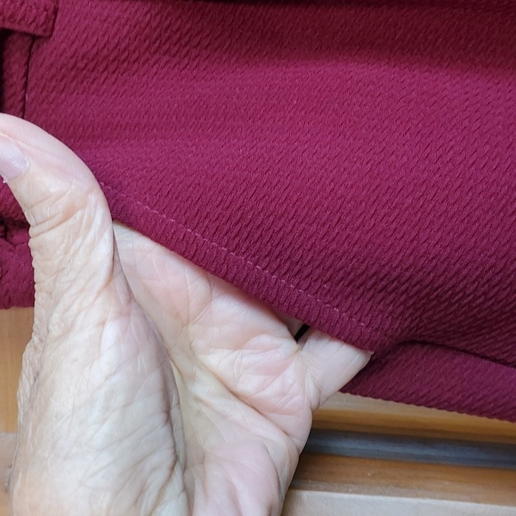 PLANET B, Women's pants, high waist with elastic and tie 2 pockets Straight leg - Picture 3 of 7